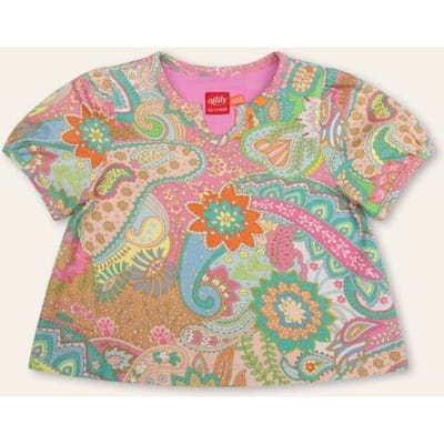 Oilily Trimmy T-Shirt- maat98/3T Prism Roze