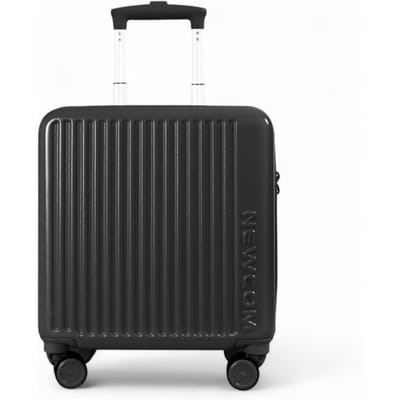 Harde koffer 44 x 22 x 38 cm Zwarte TSA-veilige bagagekoffer Geschikt voor Easyjet, Ryanair