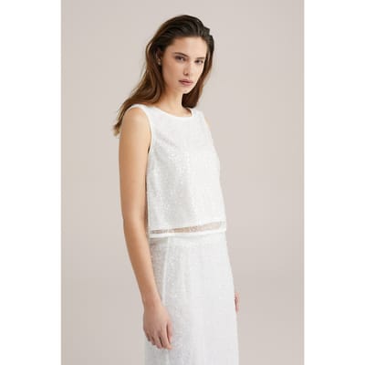 WE Fashion T-shirt White Taglia: S | Minigonne Outlet | Donna | Bianco