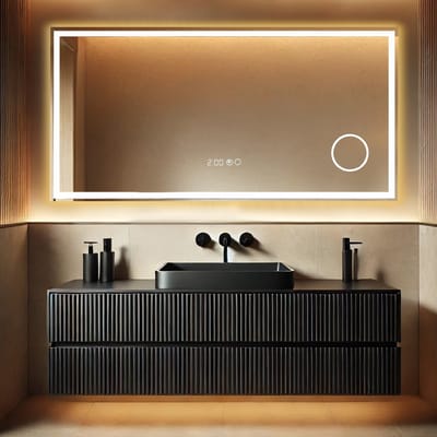 Lumoire® Spiegel Met Verlichting - 120 x 60 CM - Badkamerspiegel - Badkamer Spiegel