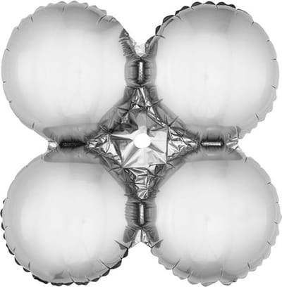 folieballonnen - zilverkleurig - voor - ballonpilaar - of - ballonboog - huwelijk - feesten