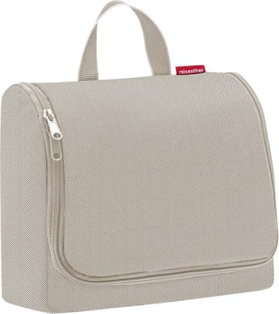 Reisenthel Toiletbag XL Toilettas Ophangen - 4L - Herringbone Zand