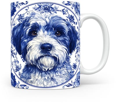 Mok Havanese Beker voor koffie of tas voor thee, cadeau voor dierenliefhebbers, moeder, vader, collega, vriend, vriendin, kantoor, opa, oma, hond, kerst, sinterklaas, verjaardag