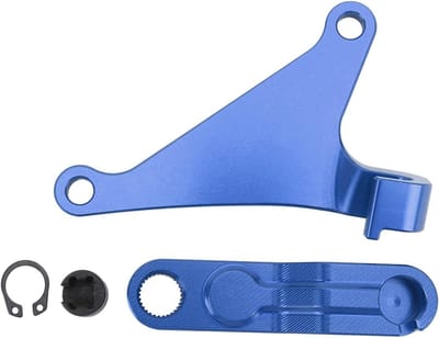 Uitbreidingsset voor Koppeling Arm, Verlenging van de Koppeling Lever, Vermindert Koppelingskracht en Vergroot Wrijvingsoppervlak voor Tenere 700 XTZ700 YZF R7 XSR700 MT-07 (BLAUW) - Verbeterde prestaties, Duurzaam ontwerp, Eenvoudige installatie