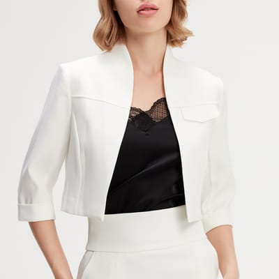 Minimalistische cropjackeet