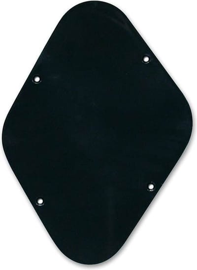 Boston P-102-B back plate, potmeters cavity, 1 ply, LP-model, black