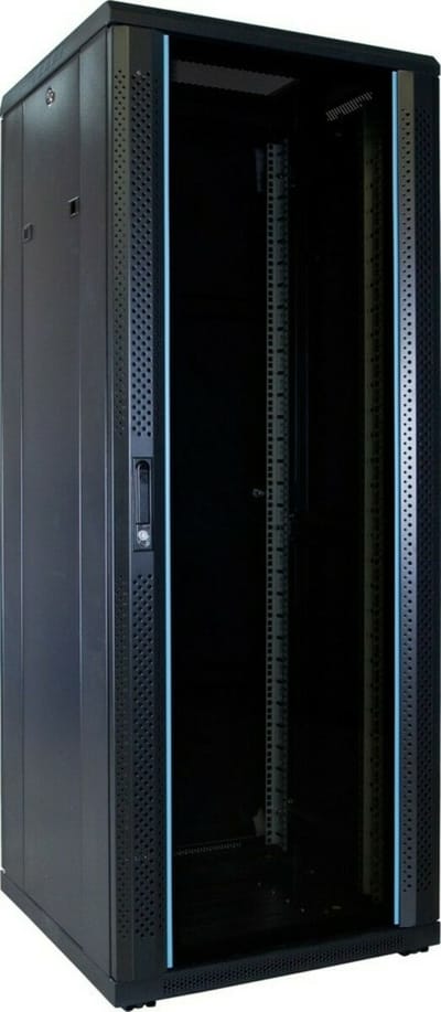 DSIT 32U serverkast met glazen deur 600x600x1600mm (BxDxH) - serverbehuizing - serverrack - 19 inch