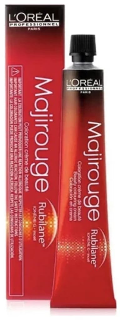 L'Oréal professionel haarverf MAJIROUGE Kleur: nr. 6.44 Intense Dark Copper Blonde 50ml