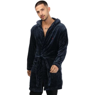 Farah Effen polyester kamerjas voor heren (Marine)