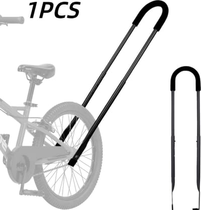 Fiets Hulpstang - Kinderfiets Trainer - Kinderen Leren Fietsen - Uitschuifbaar En Verstelbaar - 27-35 Inch - Universeel
