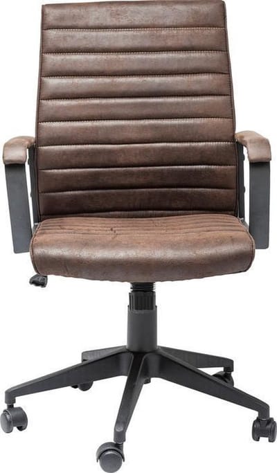Kare Design Bureaustoel Antiek Vintage Bruin