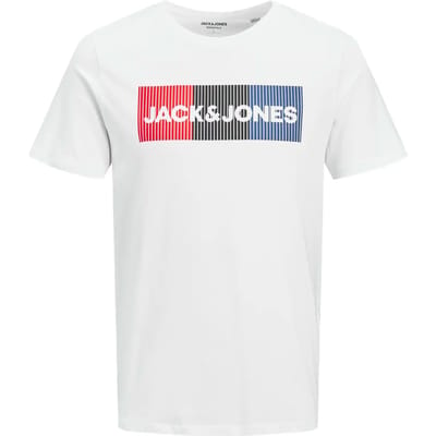 JACK&JONES - JWHCORP LOGO TEE PLAY2 SS O-NECK SN - Heren - T-shirts