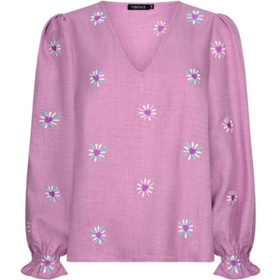 Ydence Top Philou Dames - Jurken - Lila - Maat XS