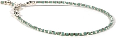 Heaven Eleven - meisjes - Enkelbandjes - zilver - 925 - mint - 1mm - 19cm