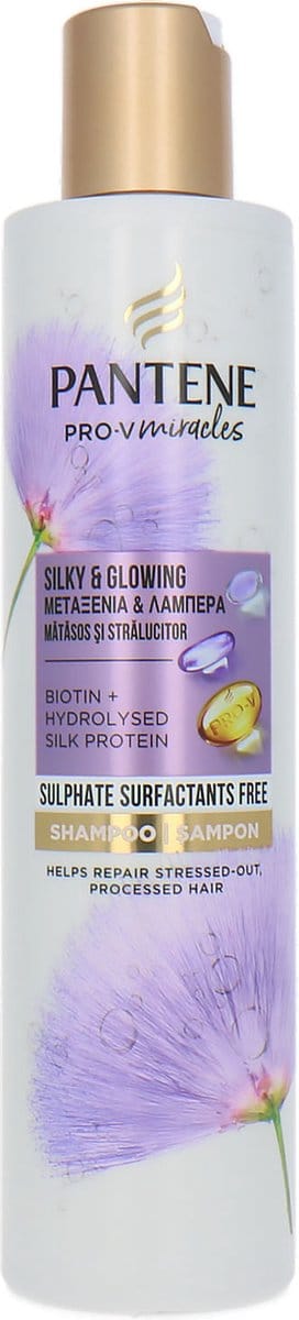 Pantene Silky & Glowing Shampoo - 225 ml