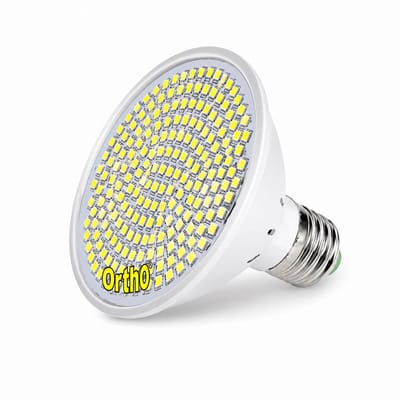 Ortho® WW200 LED Grow Light 12W - Warm Wit Groeilamp - Full Spectrum - Plantenlamp - Enkel