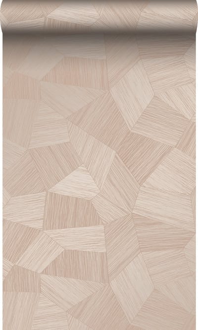 Origin Wallcoverings behang grafisch 3D motief zacht roze - 53 cm x 10.05 m - 347985