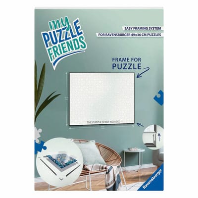Ravensburger puzzel lijst wit 500 stukjes - puzzellijst voor puzzels.