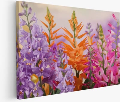 Saammp - Muurcirkel Hout - Vrouw met gele bloemen - Abstract - Ø 80 - Wandcirkel - Wanddecoratie Cirkel - Muurdecoratie Woonkamer - Slaapkamer decoratie - Rond Schilderij