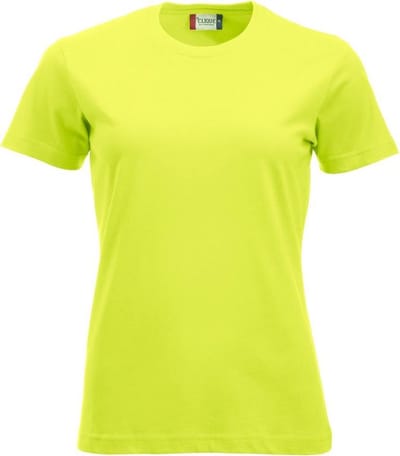 Clique New Classic-T Women 029361 - Signaal-groen - XS