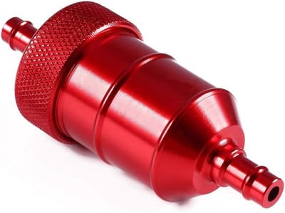 Inline Brandstoffilter voor Benzine en Diesel - Effectieve Oliefilter voor 1/4" en 6mm Slangen, Verwijdert Vuil en Onzuiverheden
