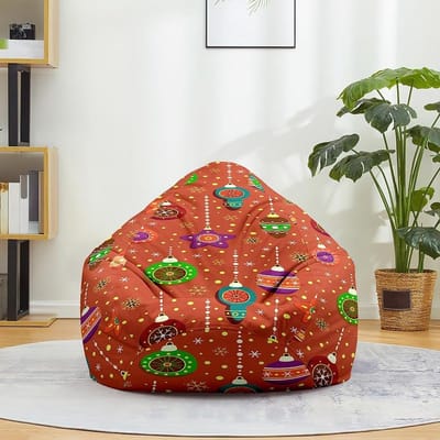 Zitzakstoelhoes - Zitzak opbergzak - Speelgoed opbergen - Zonder vulling - 80 x 90 cm - Meerkleurig
