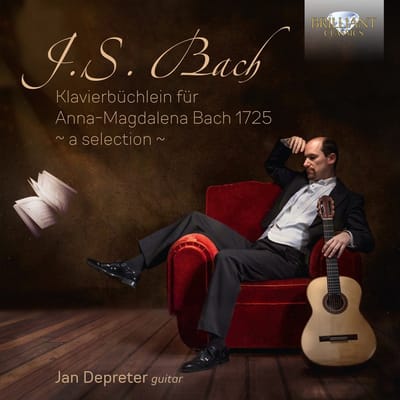 Jan Depreter - J.S. Bach: Klavierbüchlein Für Anna-Magdalena Bach 1725 (CD)