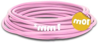 Bedradingsleiding - Aderkabel Schakeldraad - Elektrische Installatie - Fijndradig Koper - 10 Meter - Roze