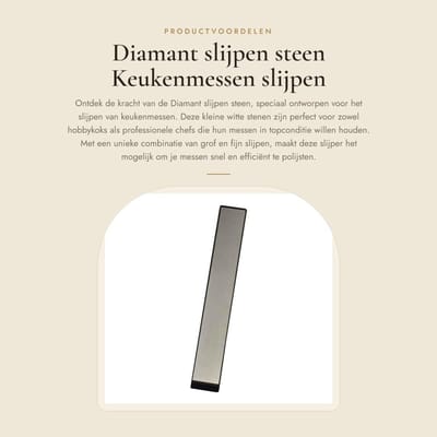 Dailygoods- Slijpsteen Diamant 240#/320#/400#/600#/1000# - Slijpsteen voor Messen - Vaste Hoekslijper - Duurzaam - 150x20mm - Geschikt voor Keukenmessen