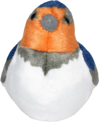 Wild Republic - Knuffel - Boeren Zwaluw - Knuffel met Geluid - 15 cm