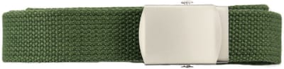 Fostex Garments - Web belt with chrome buckle (kleur: Groen / maat: NVT)