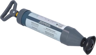 TIM® Rioolontstopper - Rioolveer - Ontstoppingsveer - Grijs - 38cm x 10cm x 7cm