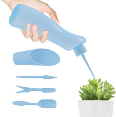 Water Set Planten - Gieter Set - Planten Verzorgen - Puntige Mond - 500ml - Blauw