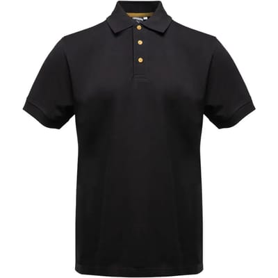 Polo met contrasterende knopen Pen Duick