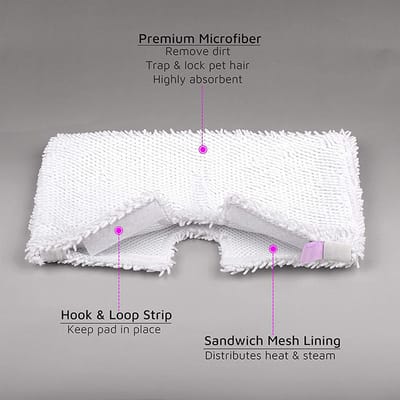 Geschikt voor shark S3500 S3501 S3601 microfiber mop kop mop vervangend kussen 4 stuks
