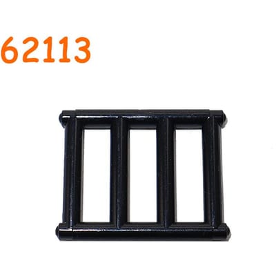 Hekstad Bijlagen Constructie Blok MOC Deel Reling Traphek Ladderbeschermer Stang Kasteel Tuin Boerderij Militaire Bouwsteen 10pcs