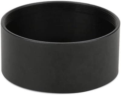 Lens Zonnekap - Camera Accessoire - Beeldverbetering - Aluminium Legering - 35mm Schroefdraad - Zwart