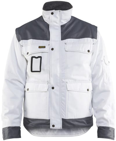 Blåkläder 4865-1900 Winterjas Schilders Wit/Grijs maat M
