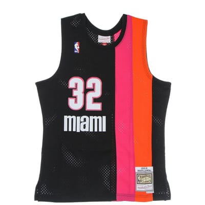Basketbaltanktop voor heren Nba Swingman Jersey Hardwood Classics No 32 Shaquille O'neal 2005-06 Miahea Road