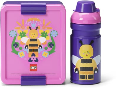 NHG LEGO Lunchset 2-delig - Bee, kunststof, 40580802