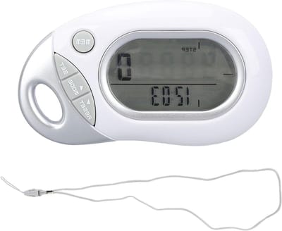 Wandel Stappenteller - Activiteitentracker Stapmeter - Gezondheid Bijhouden - 3D Sensor Nauwkeurig - 7 Dagen Geheugen - Zwart