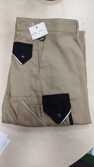 Werkbroek Orcon - Orcon werkbroek Dresden - D15 - kaki/zwart - maat 52