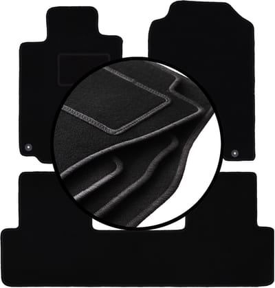Complete set veloursmatten voor: Honda CR-V IV SUV (2011-2018)