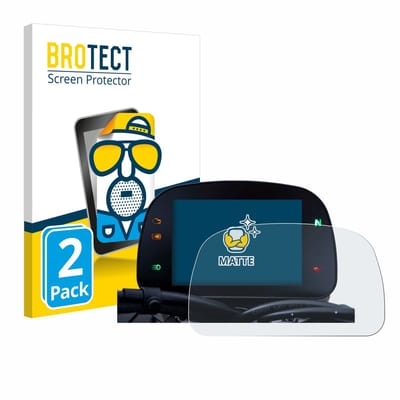 BROTECT - Screenprotector voor Moto Morini Seiemmezzo TFT Display 5" 2022-2023 - Folie Beschermfolie matte 2 Stuks