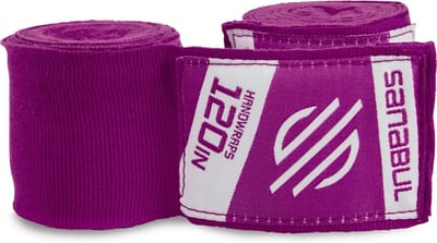 Sanabul Elastic Professional Bandages - 4,5 m - Paars