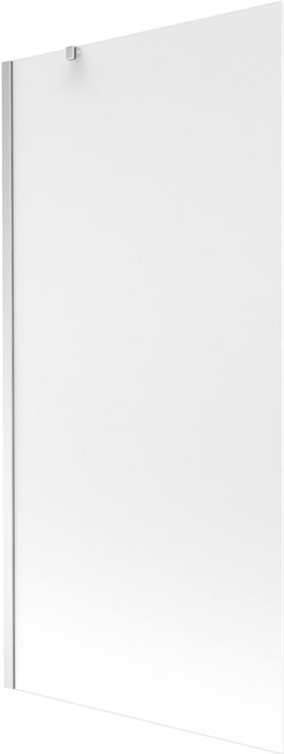 Mexen Next badscherm 1-delig 90 x 150 , matglas, chroom - 895-090-000-00-30-01