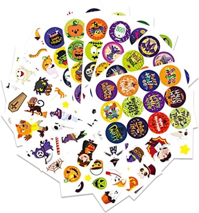 Halloween Stickers Decoratie Set voor Volwassenen en Kinderen – 235 Stuks voor Scrapbooking en Feestversiering