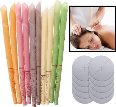 Oorkaarsen - Oorkaars - Oorsmeer Verwijderaar - Oorreiniger - Oorsmeer Verwijderen - Pijnverlichting - Ontspanning - Ear Candle – Earwax Remover