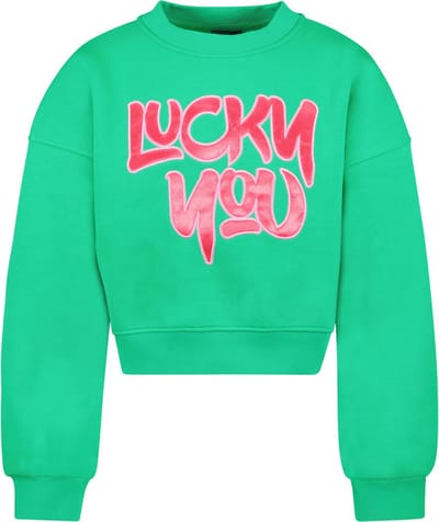 Cars Jeans Lara Sw Green Meisjes Trui - Maat 116