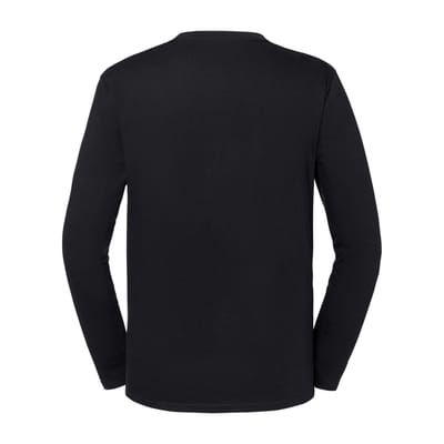 Fruit of the Loom Unisex volwassen T-shirt met lange mouwen Iconic 195 (Zwart)